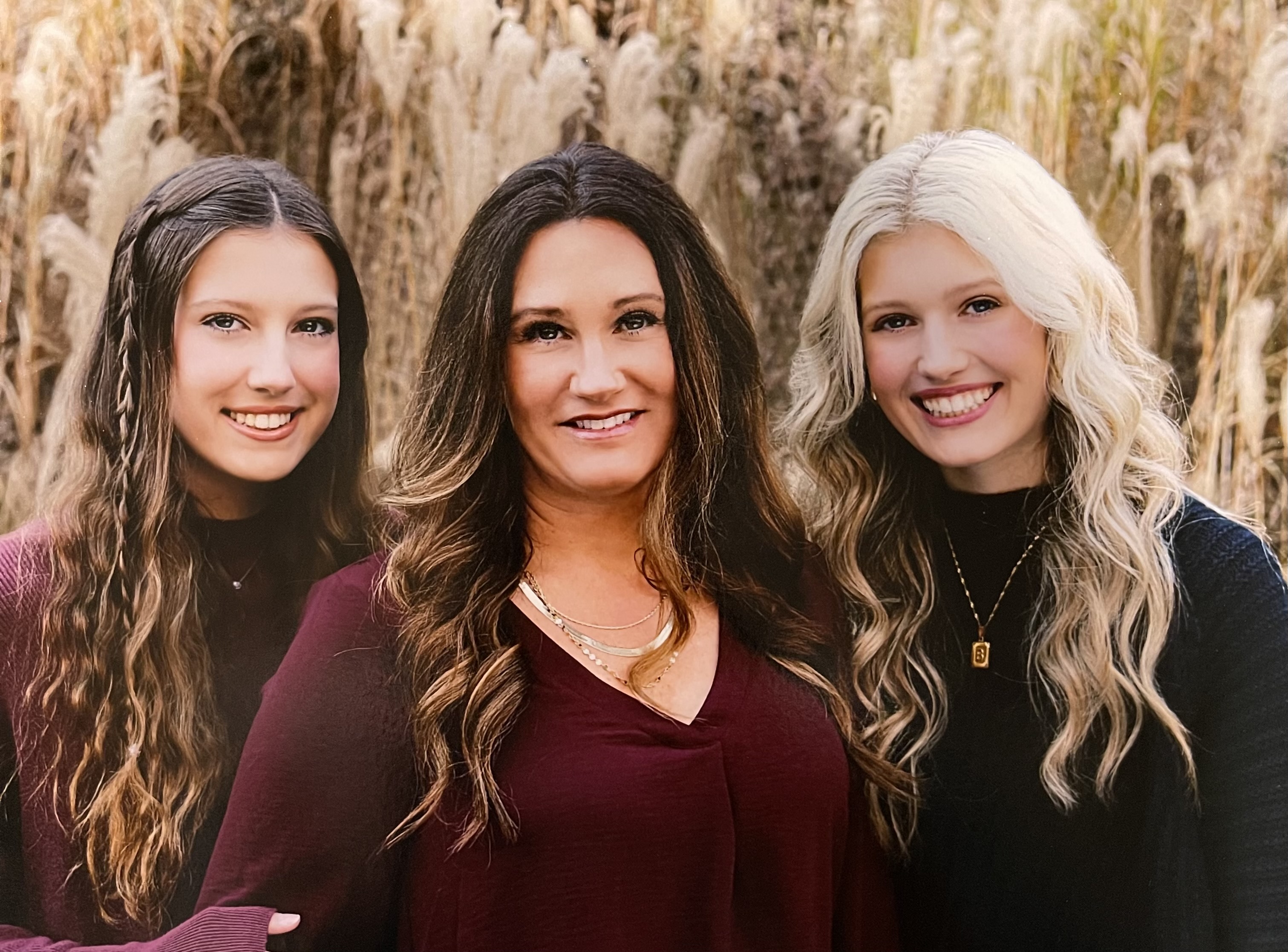 Dr. Duncan with daughters Brooke and Emily